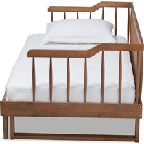 barrett dark brown daybed   