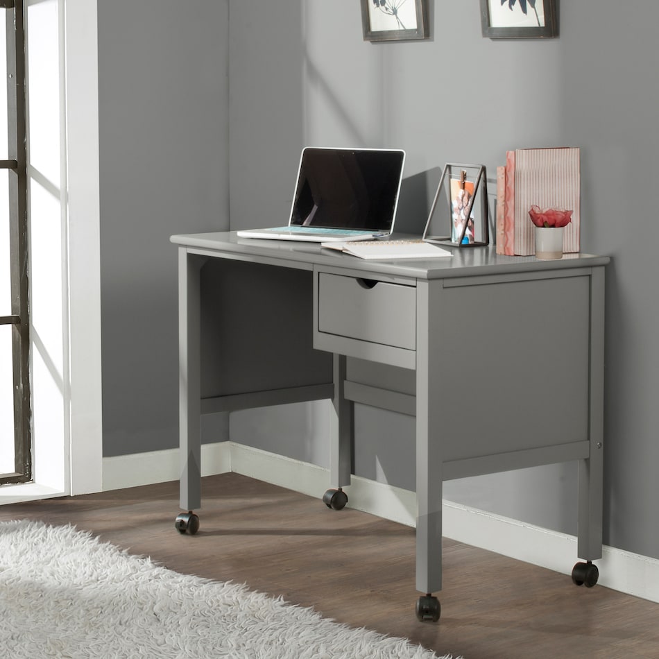 bartly gray desk   