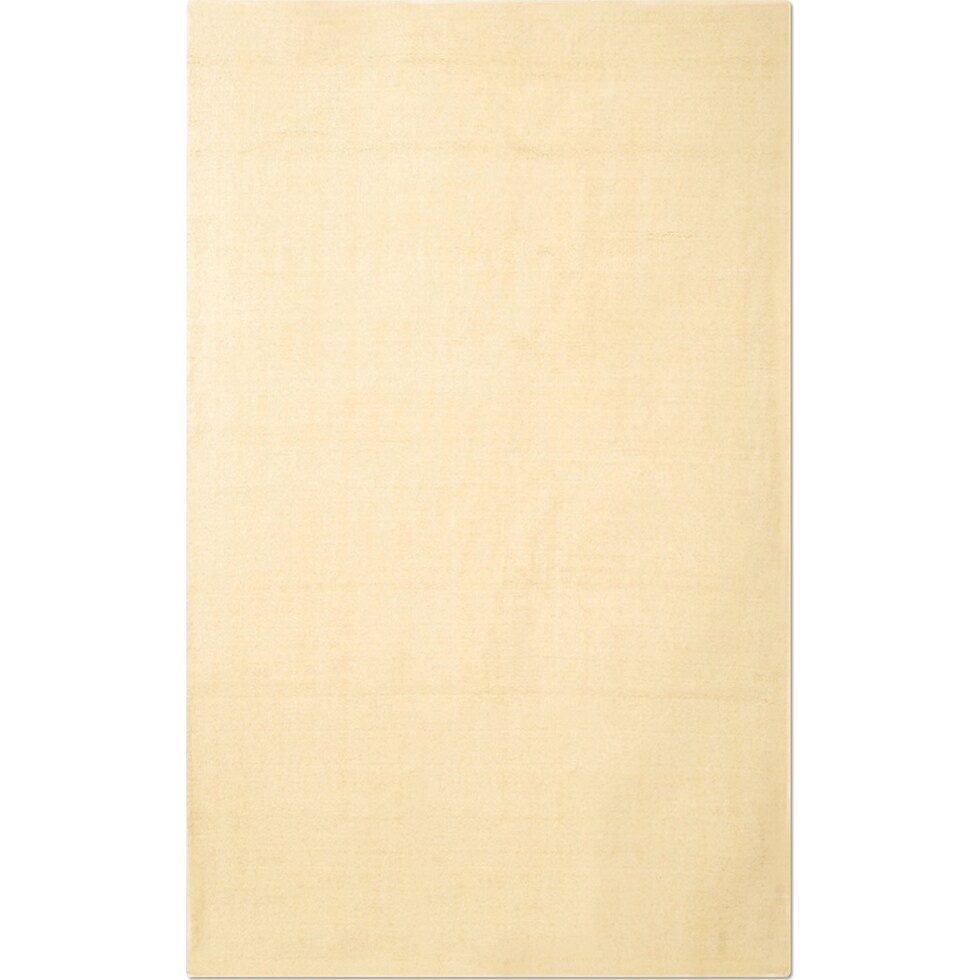 basics ivory white area rug ' x '   