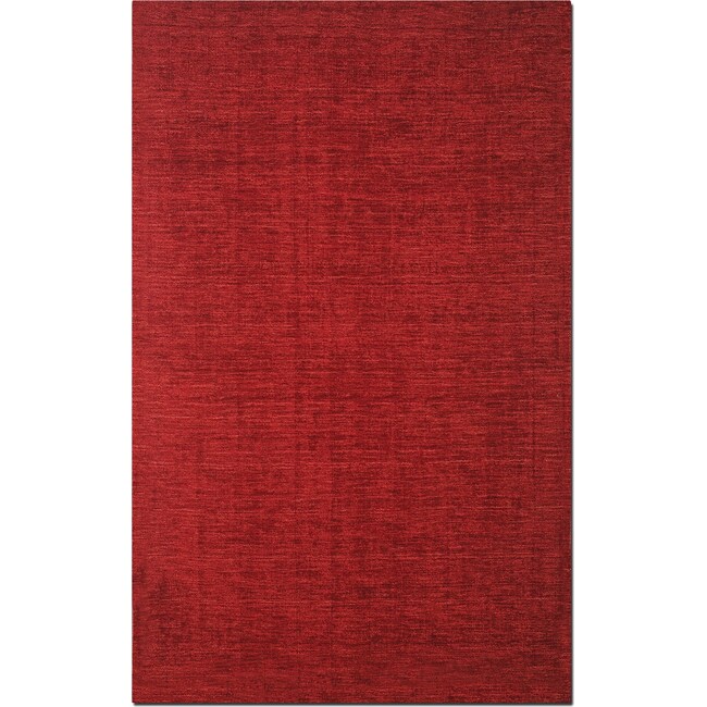 Rugs - Basics 5' x 8' Area Rug - Red