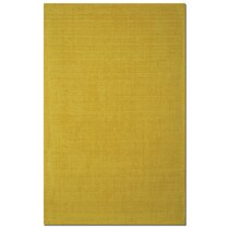 basics yellow yellow area rug ' x '   