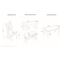 bassett dimension schematic   