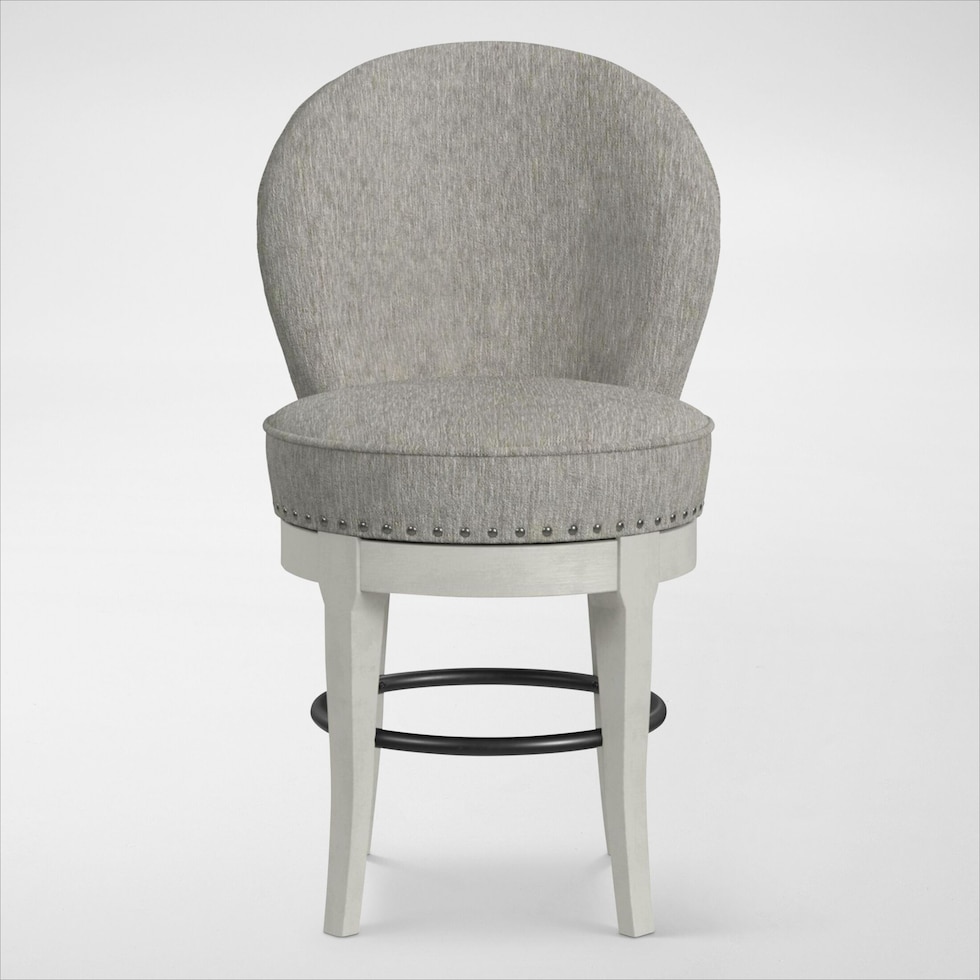 bates gray counter height stool   