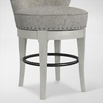 bates gray counter height stool   