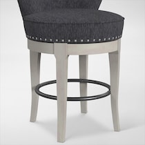 bates gray counter height stool   