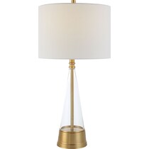 batsheva gold table lamp   