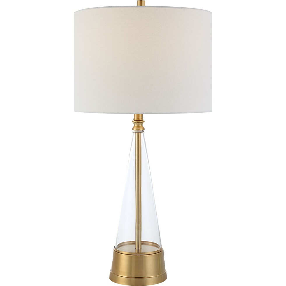 batsheva gold table lamp   