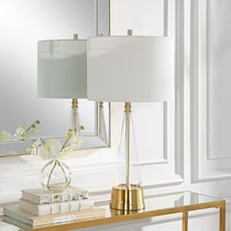 batsheva gold table lamp   