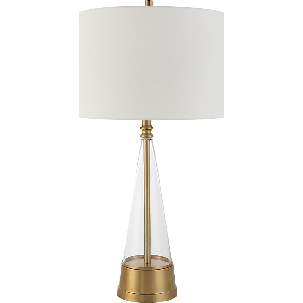 batsheva gold table lamp   