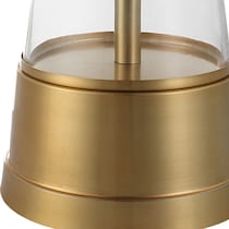 batsheva gold table lamp   