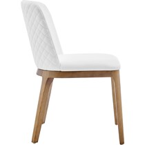 baxley white dining chair   