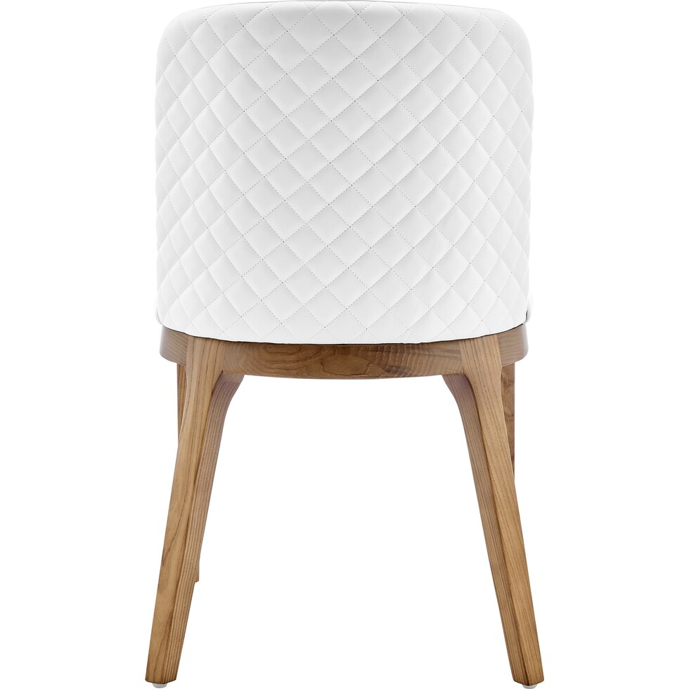 baxley white dining chair   