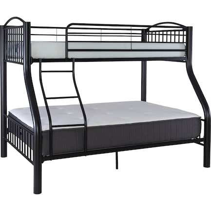 Baylor Twin Over Full Bunk Bed - Black