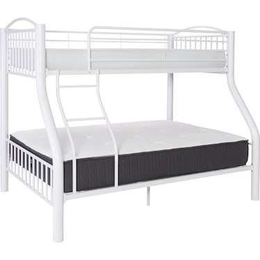 Baylor Twin Over Full Bunk Bed - White