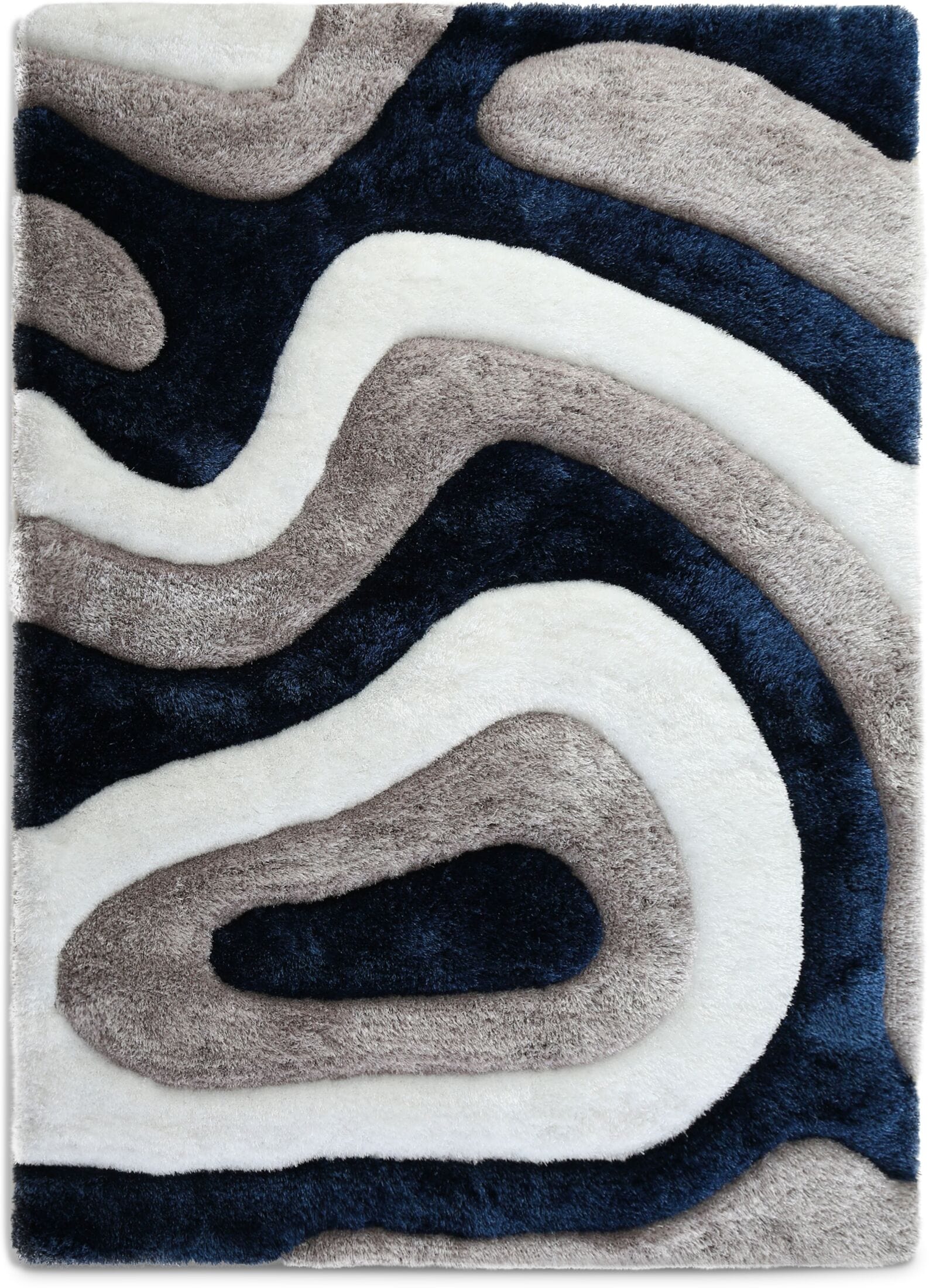 Bayou Area Rug Blue/White Value City Furniture