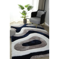 bayou blue area rug  x    