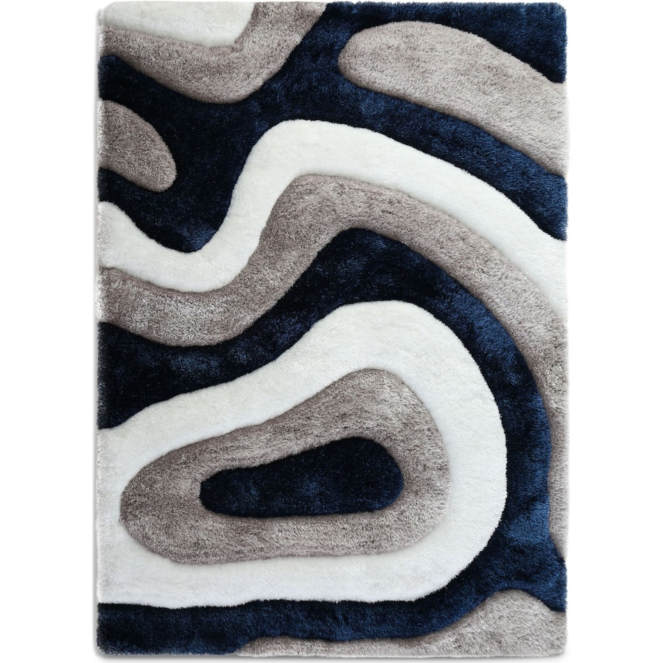 bayou blue area rug  x    