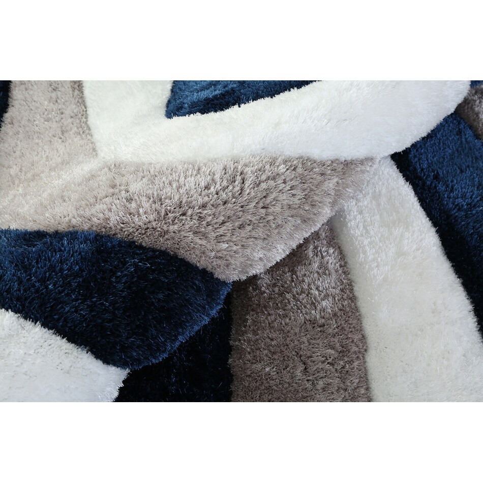 Bayou Area Rug Blue/White Value City Furniture