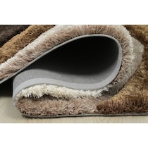 bayou dark brown area rug  x    