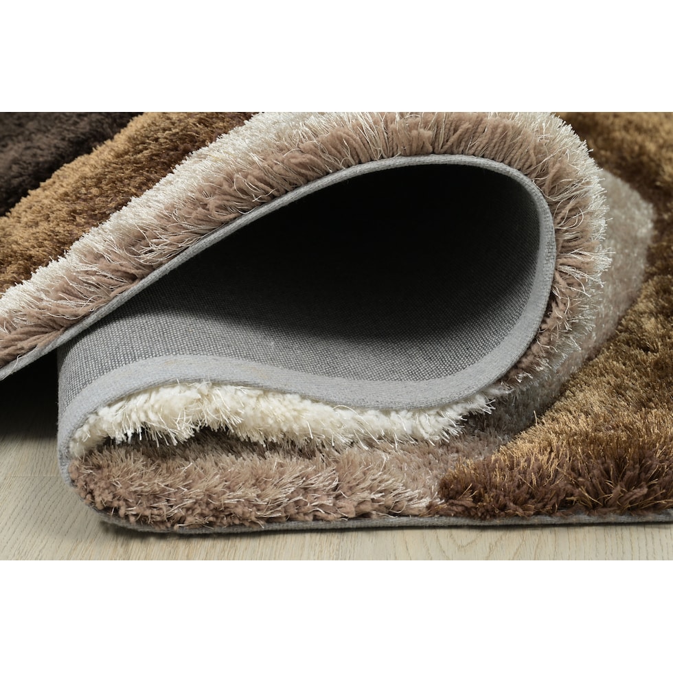 bayou dark brown area rug  x    