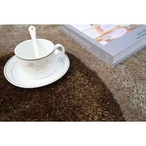 bayou dark brown area rug  x    