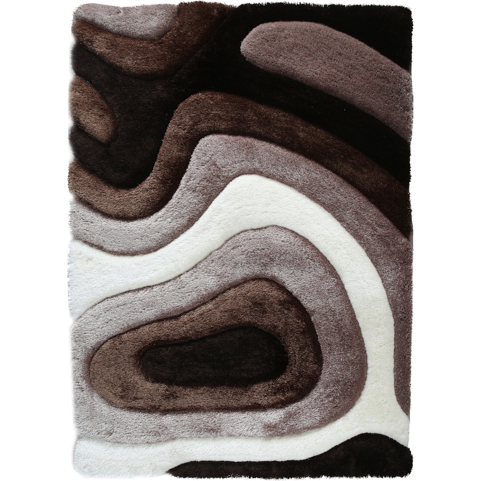 bayou dark brown area rug  x    