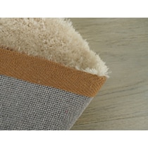 bayou dark brown area rug  round   