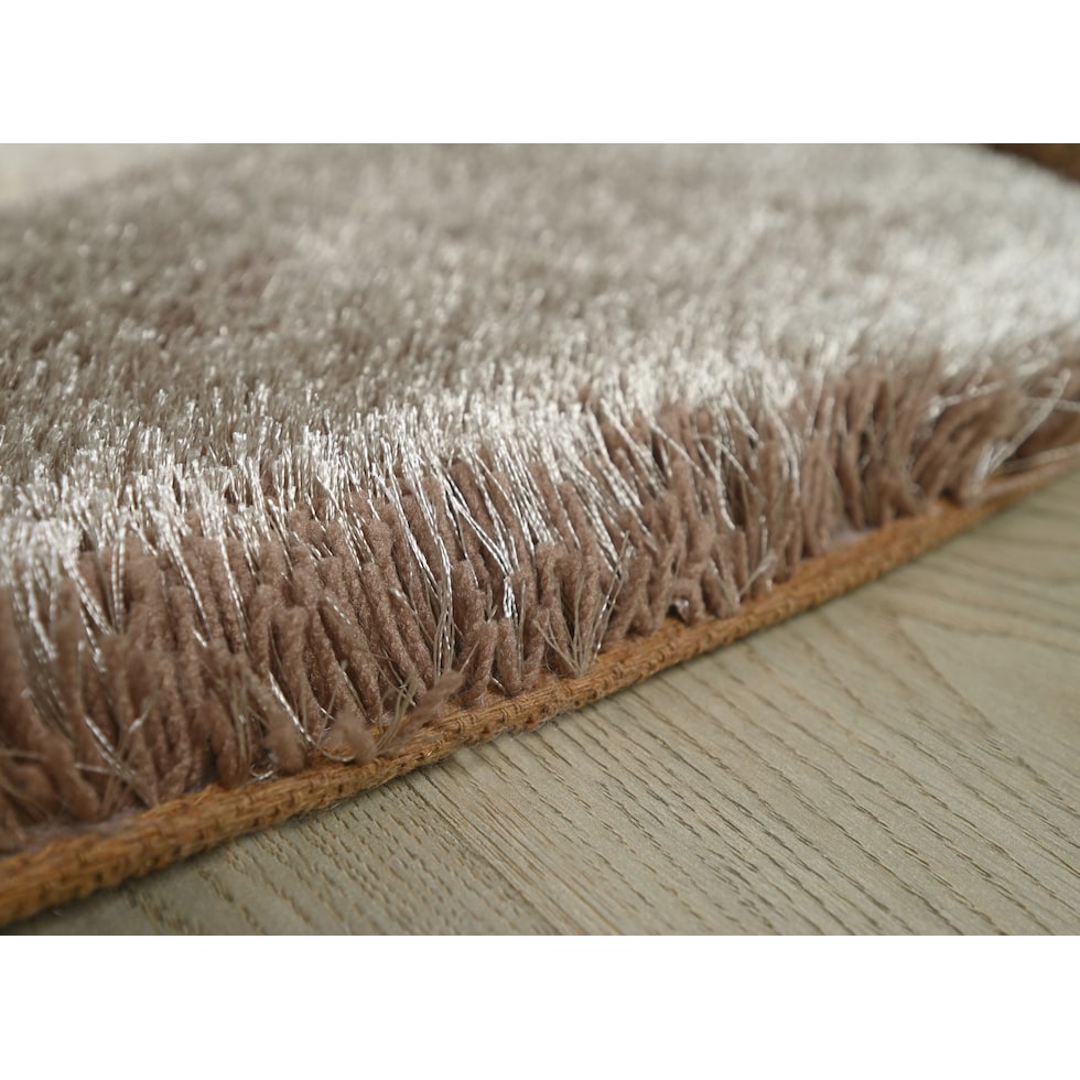 bayou dark brown area rug  round   