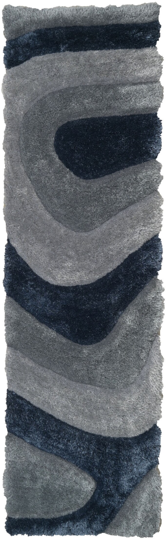 Bayou Area Rug Gray/Light Gray/Blue Value City Furniture