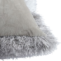 bayou gray white blue  pc accent pillows   