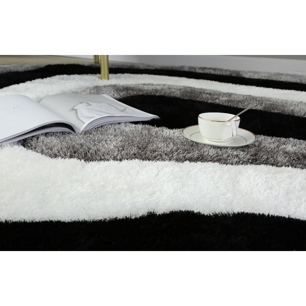 bayou multicolor area rug  round   