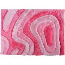 bayou pink area rug  x    