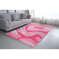 bayou pink area rug  x    