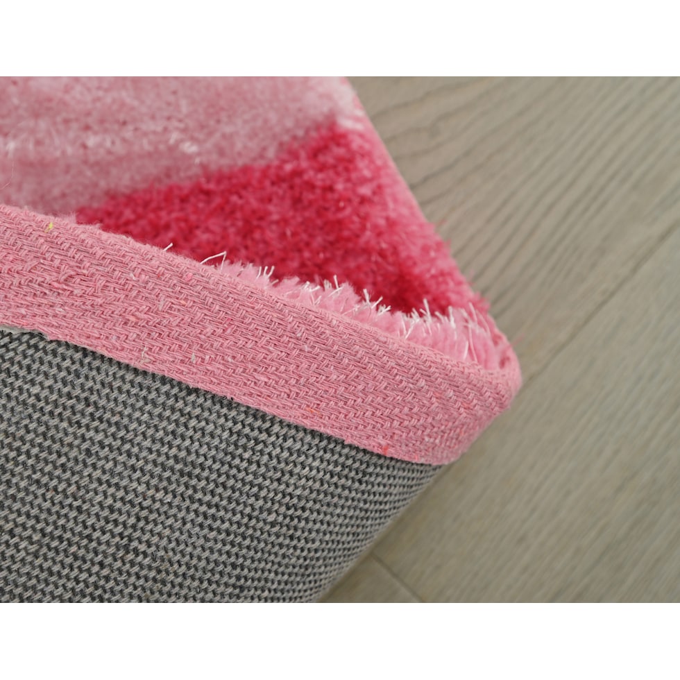 bayou pink area rug  round   