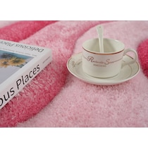 bayou pink area rug  round   