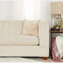 be merry neutral pillow   