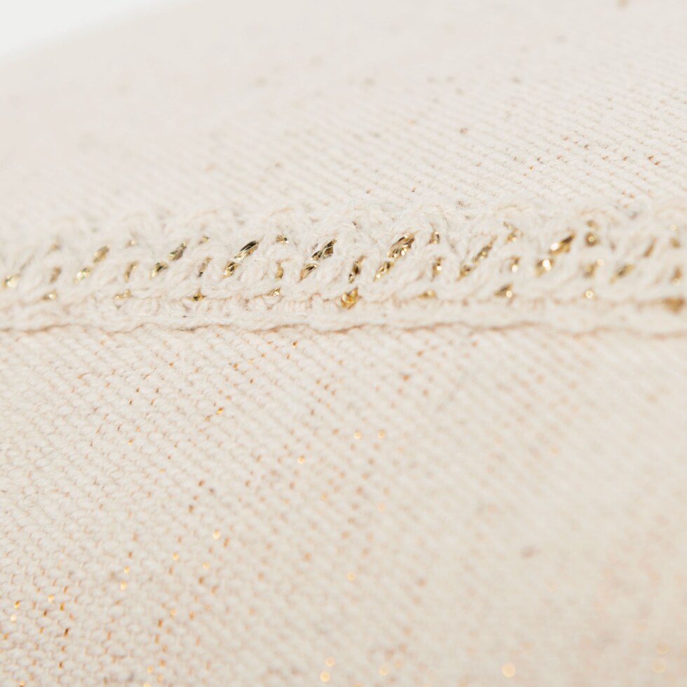 be merry neutral pillow   