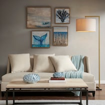 beachin blue wall art   