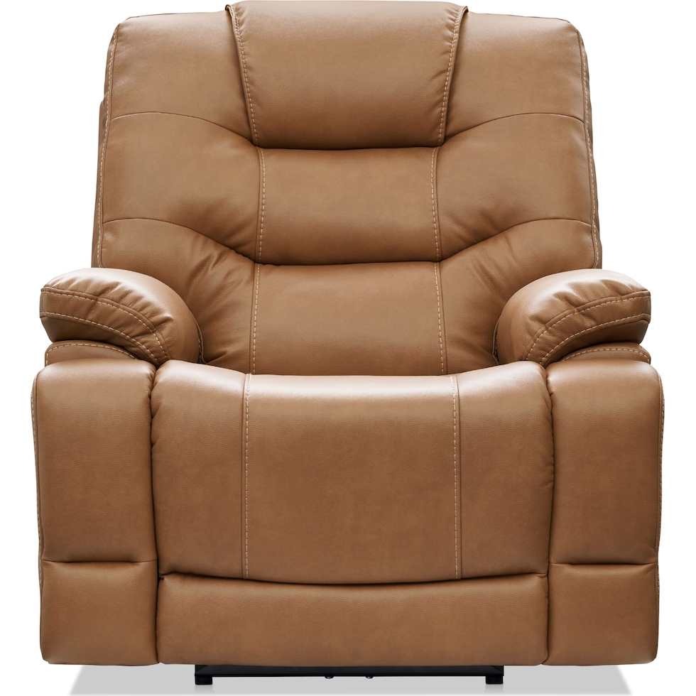 beacon dark brown recliner   