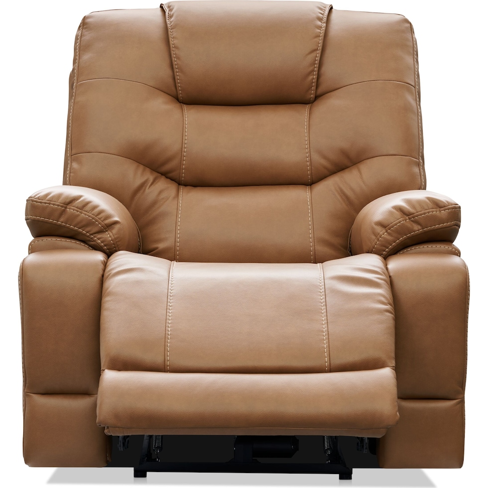 beacon dark brown recliner   