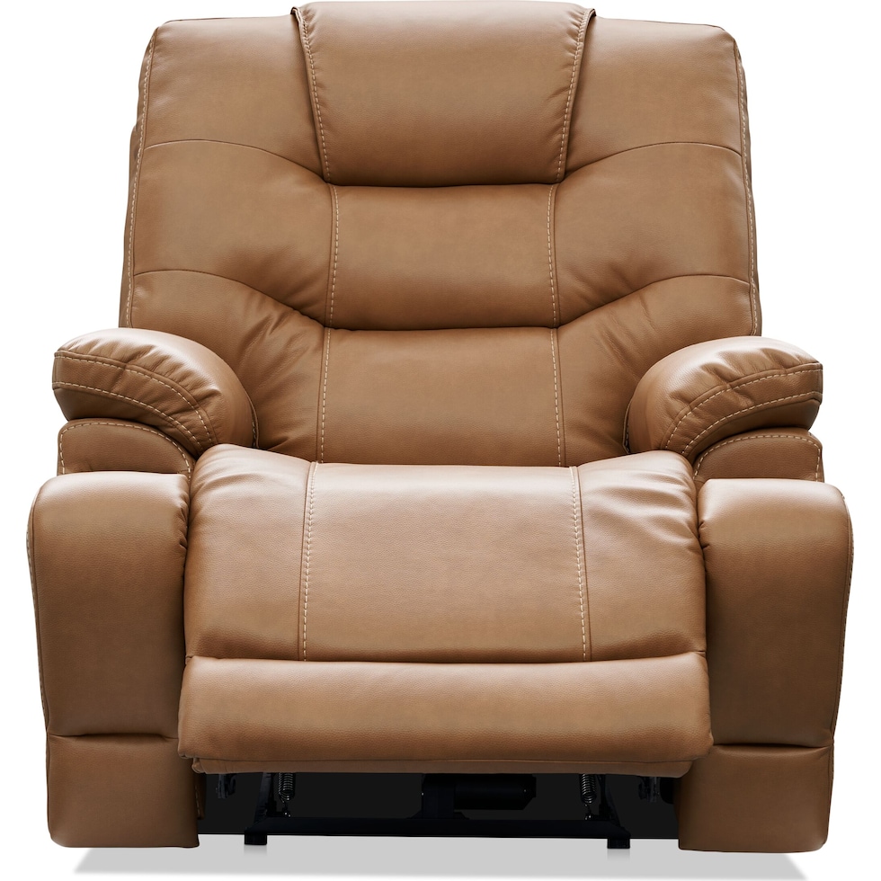 beacon dark brown recliner   