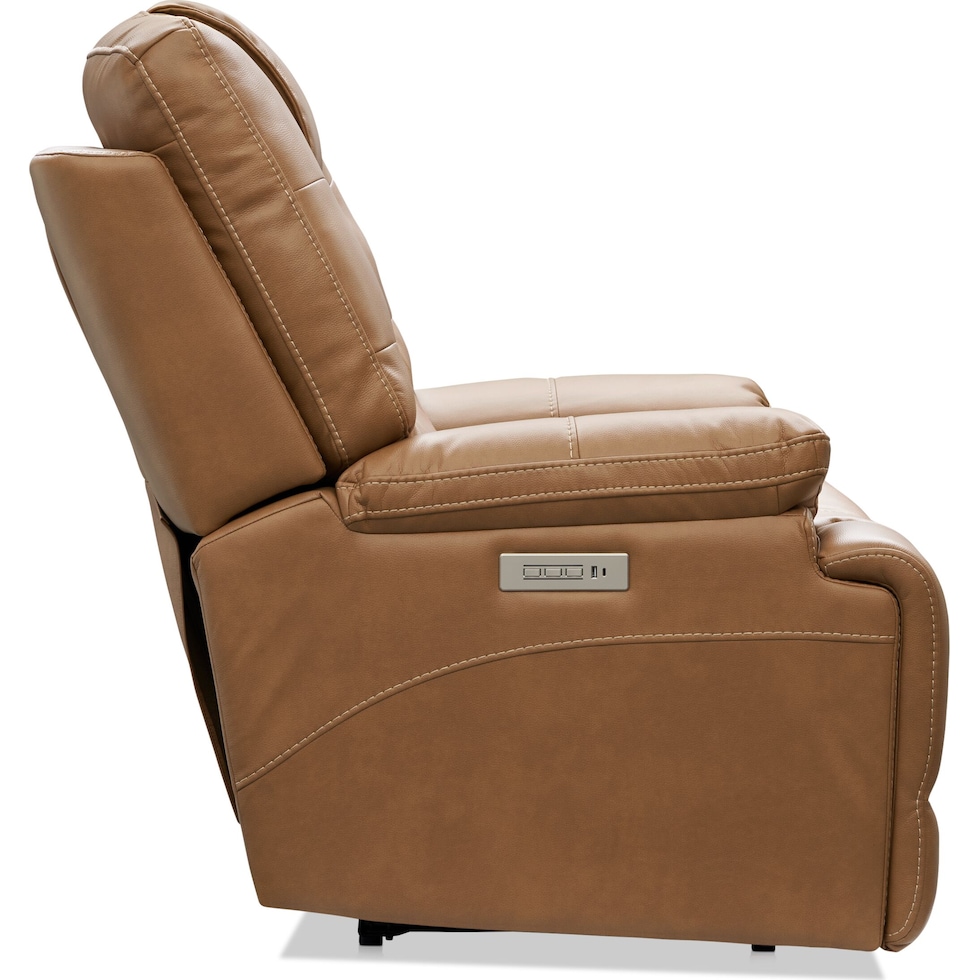 beacon dark brown recliner   