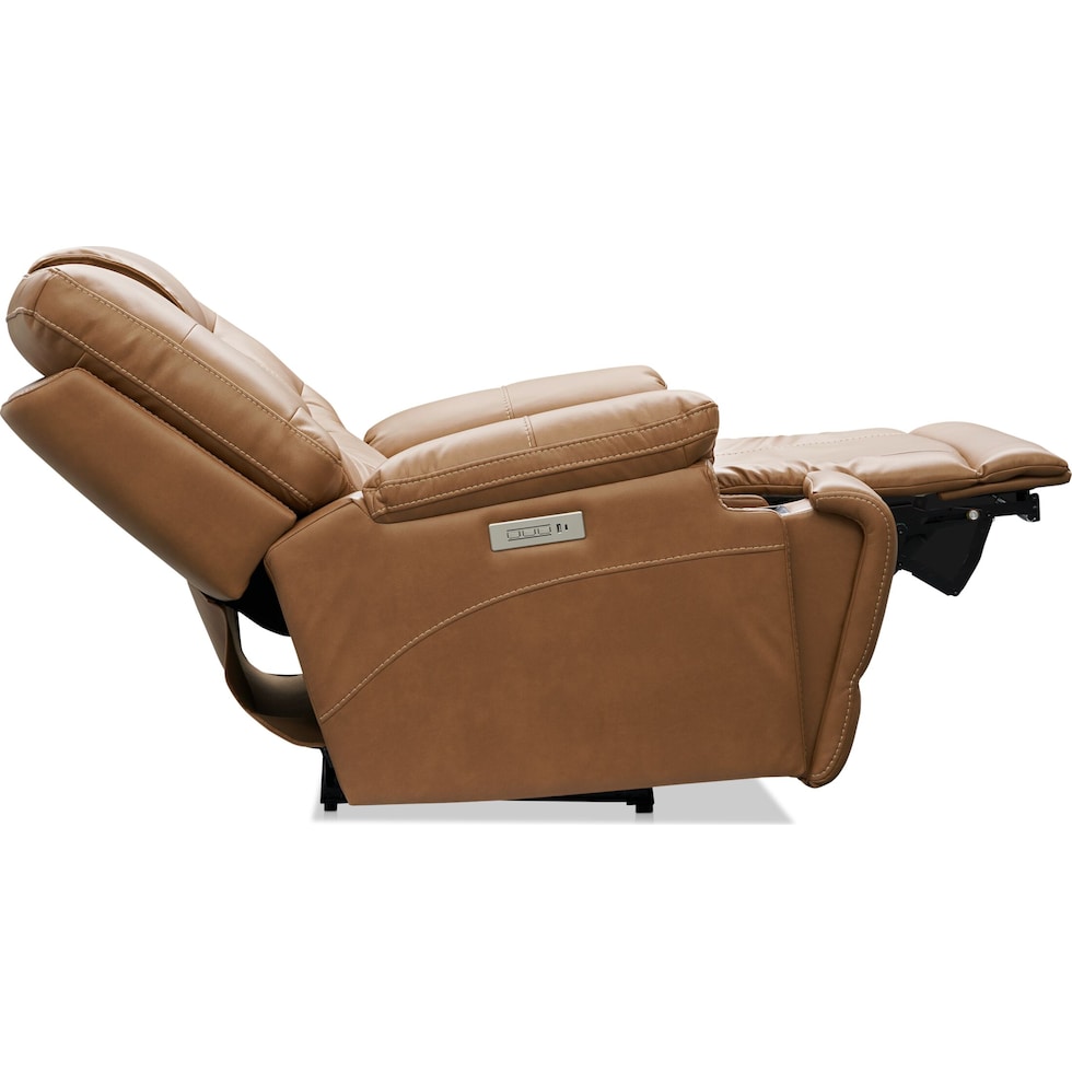 beacon dark brown recliner   