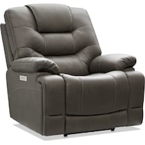 beacon gray recliner   