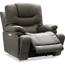 beacon gray recliner   