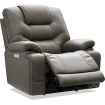 beacon gray recliner   