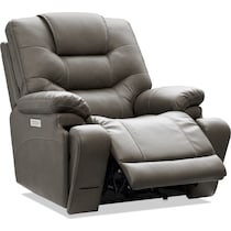 beacon gray recliner   