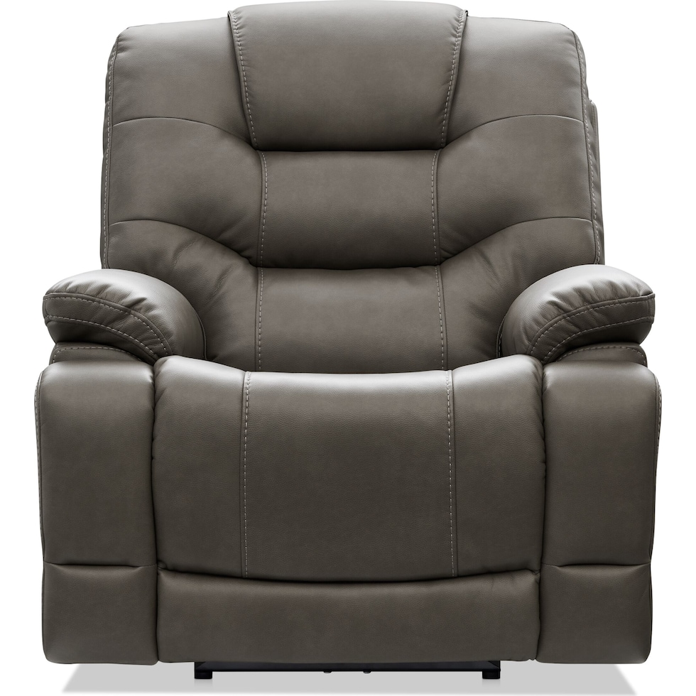 beacon gray recliner   