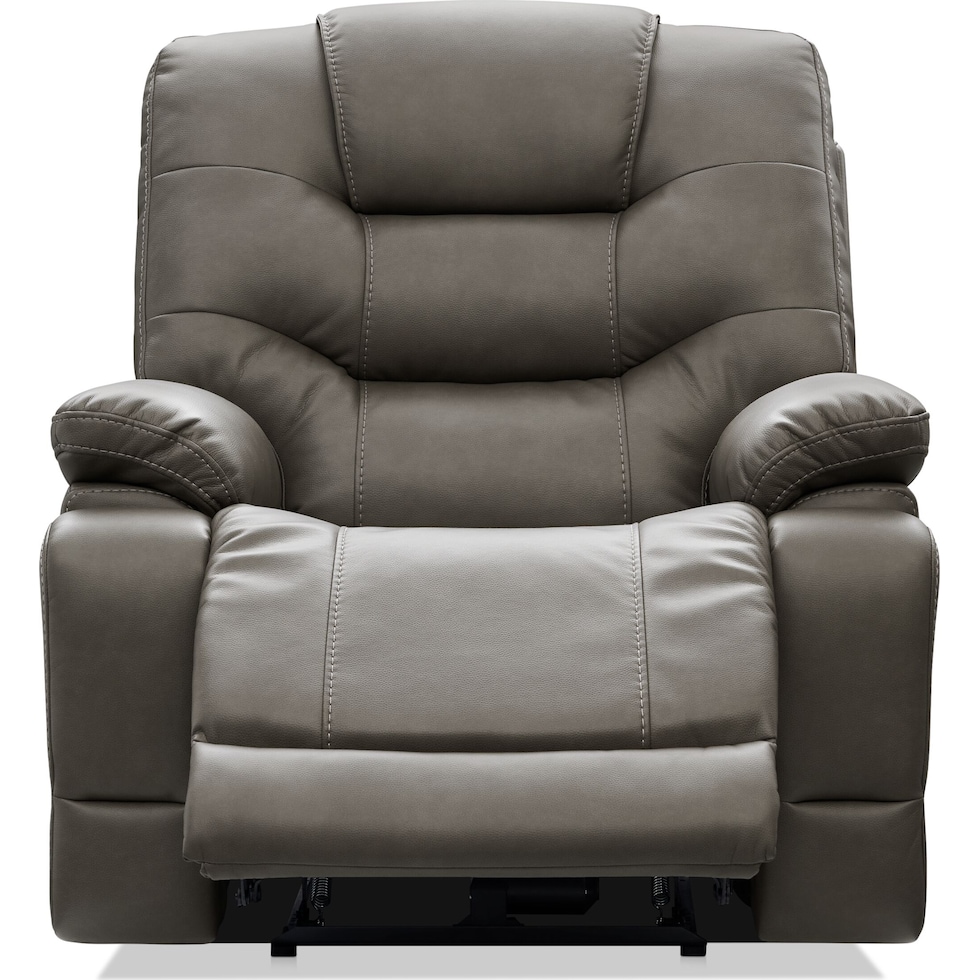 beacon gray recliner   