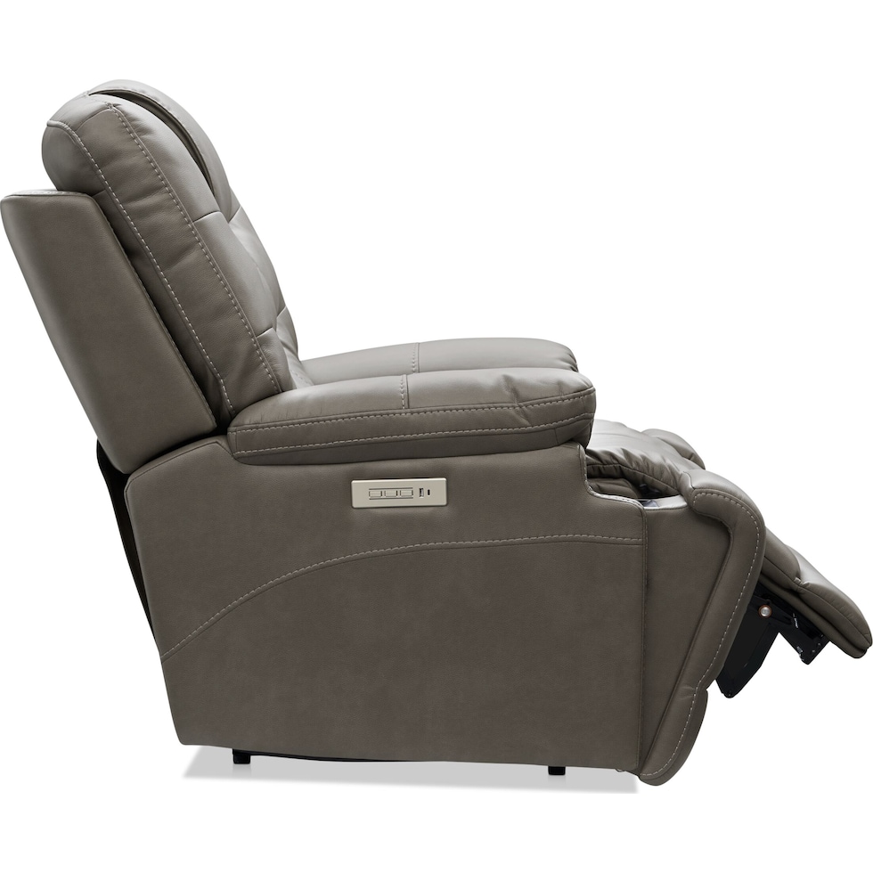 beacon gray recliner   